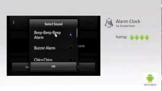 Alarm Clock by DoubleTwist - Android App Review HD