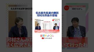 名古屋市長選の勝因と河村元市長の苦悩 #日本保守党 #名古屋市長選挙 #河村たかし #勝因 #選挙ドットコム