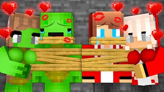 Why JJ's Sister and Mikey's Wife Tied Up JJ and Mikey ? - Maizen Minecraft Animation