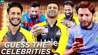 Guess The Stars Part One | HBL PSL Stars Try To Guess Pakistani Celebrities | Shahid Afridi | MA1