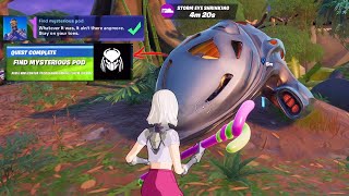 Find Mysterious Pod (location)! Where to Find Mysterious Pod in Fortnite - Jungle Hunter Quest Guide