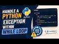 Handle a Python Exception Within While Loop | Complete Tutorial