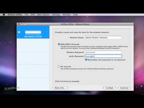 How to Set Up a WiFi Network on a Mac For Dummies How to Set Up a WiFi Network on a Mac For Dummies