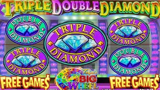 Old School Triple Double Diamond Triple Big Wheel Free Games Slot