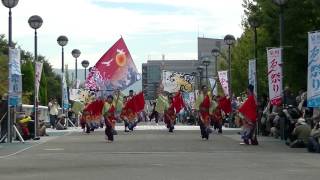 海友会 dance team 楽舞和　【海への道会場】　第13回泉州YOSAKOI　ゑぇじゃないか祭り