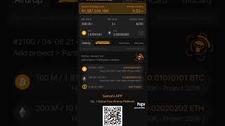 earn bitcoin and new crypto link in description #earnmoneyonline #earningapps #earnstock #bitcoin