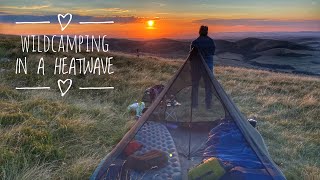 WILDCAMPING AND PADDLEBOARDING IN A SUMMER HEATWAVE