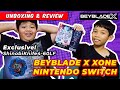 Beli Game Dapat Beyblade! Unboxing & Review Beyblade X XONE Nintendo Switch & ShinobiKnife 4-60 LF