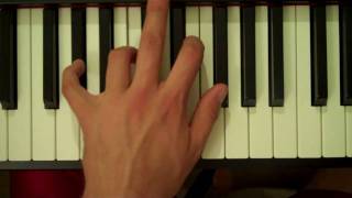 How To Play an Ab Augmented 7th Chord on Piano (Left Hand)