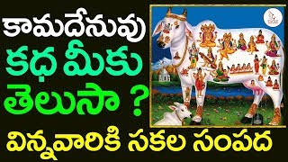 సకల సంపదలు కలిగించే కామధేనువు కథ | Goddes Surabhi Story | Eagle Media Works