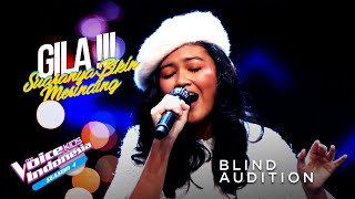 Fransiska Sherlyta - Sikap Duniawi | Blind Auditions | The Voice Kids Indonesia Season 4 GTV 2021