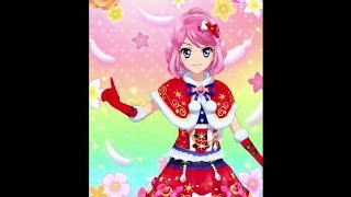 【アイカツスターズ】(星のツバサ・第5弾）桜庭ローラちゃんで「サンタ・ドレスキャンペーン」★4（すごく難しい）