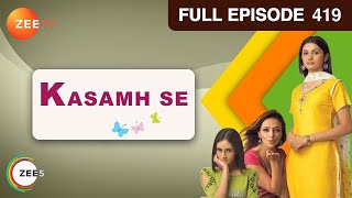 Bani ने लिया फैसला Jai के पास वापस आने का! | Kasamh Se | Episode 419 | Zee TV