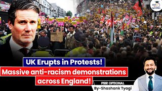 UK in Crisis | Massive Anti Racism Protests across England | UPSC Optionals StudyIQ