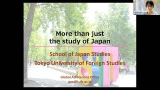 [Tokyo University of Foreign Studies］Introduction movie: School of Japan Studies