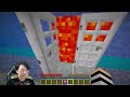 vinh bị sóng thần lava cao 1000m Ăn thịt khi Ở ngôi nhà bằng nước 24h thử thách minecraft