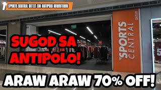 SPORTS CENTRAL SM ANTIPOLO DOWNTOWN SALE UP TO 70% 2025 UPDATE