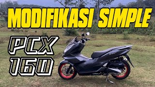 Modifikasi PCX 160 Simple Elegan Dana Pelajar !!!