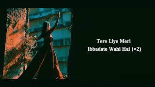 Neha Kakkar New Song - Jinke Liye Song Lyrics | B Praak | Jaani || New Sad Song 2020