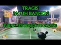 TRAGIS JATUH BANGUN PASANGAN AMET DAN HADI, TURNAMEN BEREGU PB KUJANG