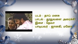 Thuthu Valaielle AUDIO Song HD | CRYSTAL CLEAR AUDIO |  Thaai Manasu | Tamil Audio Jukebox HD