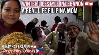 A DAY IN A LIFE AS A MOTHER IN LEBANON WINTER LIFESTYLE FILIPINA IN LEBANON A REAL LIFE