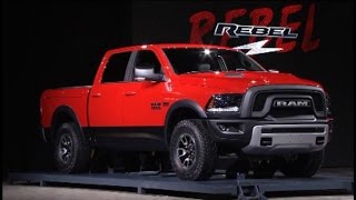 Fiat Chrysler Unveils New Ram 1500, Rebel Truck Models