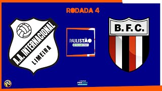 Campeonato Paulista 2022: Inter de Limeira x Botafogo-SP - 4ª Rodada [PES21]
