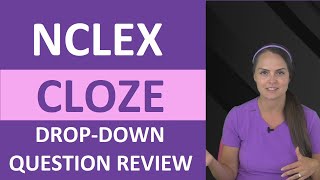 NCLEX Review Cloze Drop-Down Question and Answer Pharmacology: Phenytoin Seizures