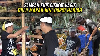 TENTENG GOL0K KANG DEDI SIKAT HABIS SAMPAH KIOS TUKANG BUAH YG PERNAH MARAH|KASIH HADIAH TMPT SAMPAH