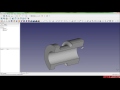 freecad tutoriel 05 bien débuter révolution d esquisse.