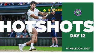 Ferocious Shots From Friday ⚠️ Hot Shots Day 12 | Wimbledon 2023
