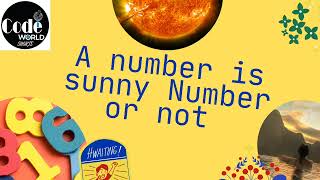 Find Sunny Number in Array | Java Programming number #sunnyNumber #dsa #program #codeworld