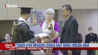 Tangis Ayah Brigadir Joshua saat Hadiri Wisuda sang Anak #iNewsMalam 23/08