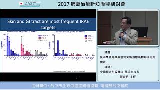 風濕免疫專家看癌症免疫治療藥物副作用的處置 - 3免疫治療藥物副作用