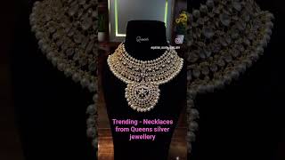 Trending- Necklaces from Queens Silver Jewellery 😀 looks stunning. Follow on Instagram