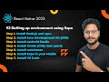#3 Setting up React Native environment  #reactnative #javascript #mobileapp