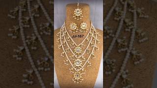 Latest Artificial Jewellery design | Necklace collections #jeweldesigns #kundan #indianjewelery