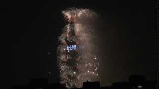 2012 Taipei 101 fireworks[HD] (2012跨年台北101煙火超讚!)