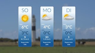 SYLT1 Wetter - Sonntag, den 05.02.2023