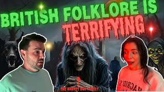 AMERICANS REACT TO 10 SCARY BRITISH FOLKLORES AND MYTHS \u0026 SHARE REAL SCARY STORIES