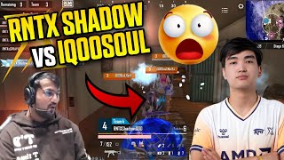 ⚡ RNTX SHADOW vs IQOOSOUL 🤯 1v6 💀🔥