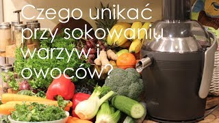 Jakich owoców i warzyw uniakć przy robieniu soku | Kilka słów o sokowirówce Philips