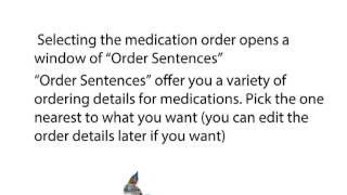 CPOE Tutorial #5 Medication Orders