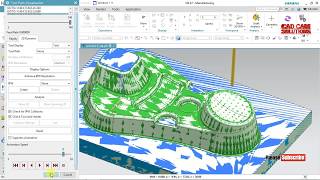 #NX CAM #Cavity Mill #Rest_Mill #FlowCut_Ref_tool #Contour Area