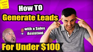 SalesPro | How to get leads for your business \u0026 a sales assistant 😱 - SalesPro Review | Nowsite