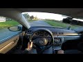 volkswagen passat 7 1.6 tdi city pov driving