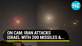 Iran Attacks Israel: Late-Night Panic, IDF Base Damaged; 200 Missiles, Drones Fired By IRGC
