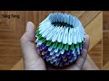 របៀបធ្វើថូផ្កាក្រដាស how to make a paper flower pot