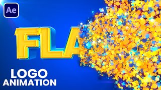 After Effects Tutorial - Particles Logo & Text Animation |  After Effects Templates Free